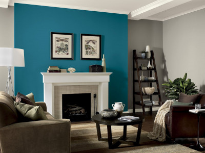 Акрил-латексная краска для стен и потолков Rich Pro 4000 Interior Acrylic Latex Flat Wall Paint