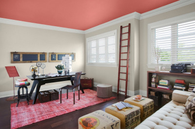 Акрил-латексная краска для стен и потолков Rich Wall Premium Acrylic Ceiling Paint - White