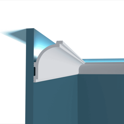 Карниз P143 (Скрытое освещение)